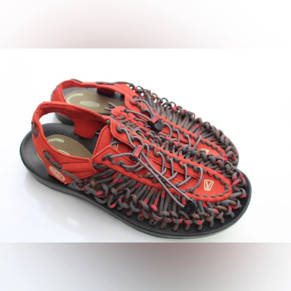Keen Red and Black Men's Sandals - Picture 9 of 14